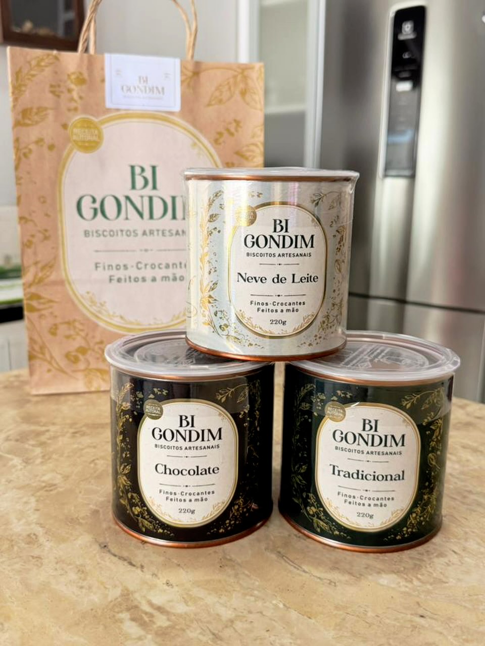 Biscoitos artesanais Bi Gondim