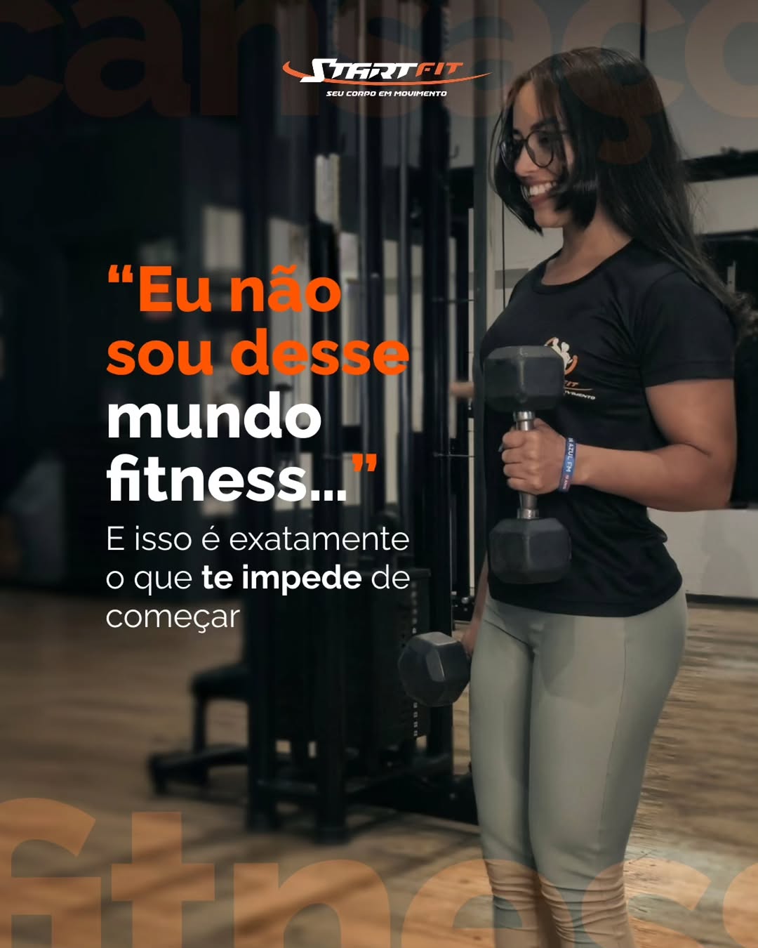 Equipe StartFit em atendimento