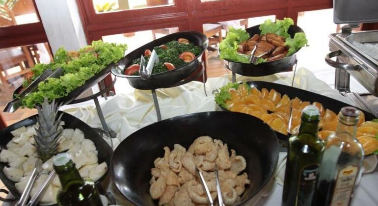 Cafe e refeicao no Hotel Vale do Tocantins