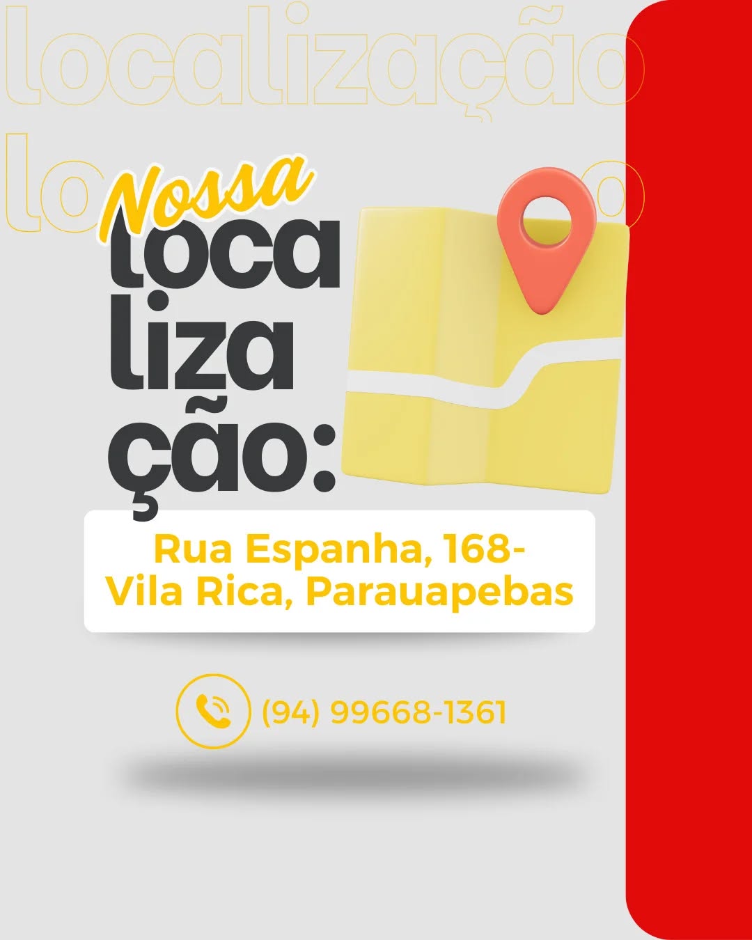 Localizacao da Auto Escola Cronos em Parauapebas