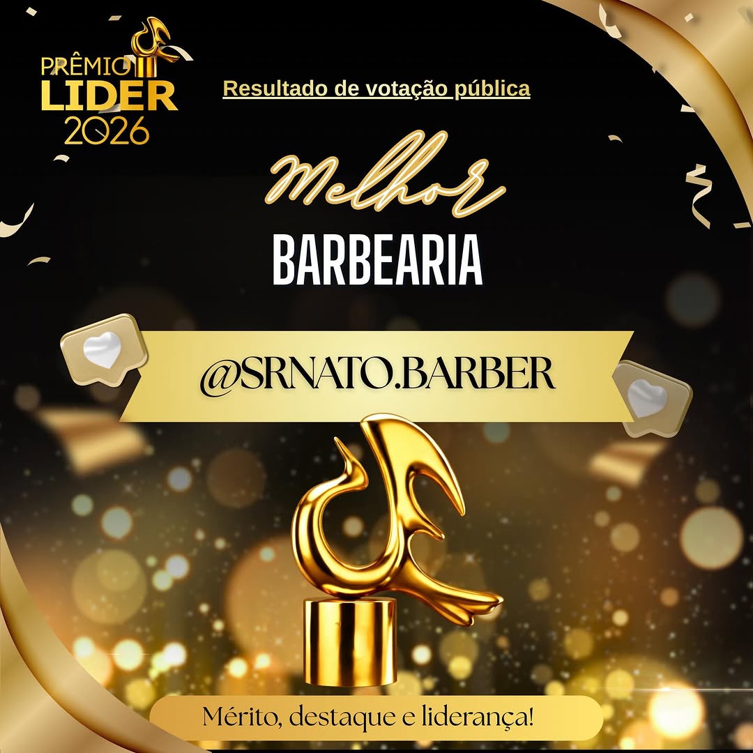 Detalhe de atendimento na barbearia