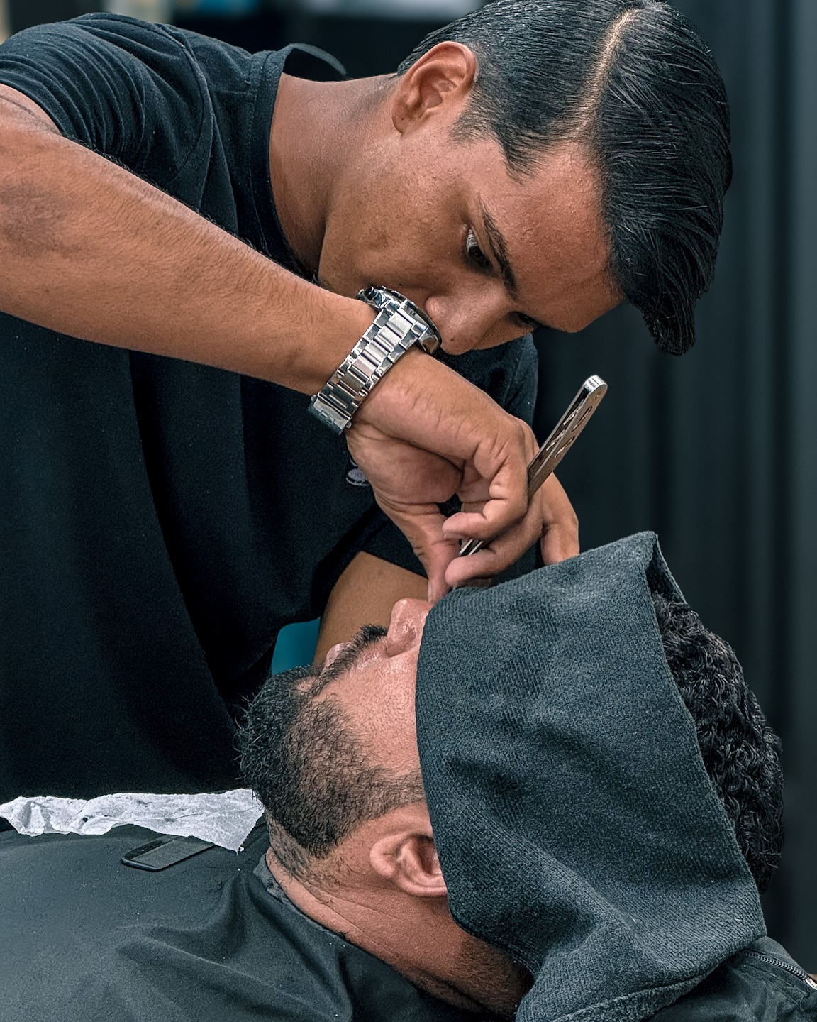 Corte na Baron Barbearia