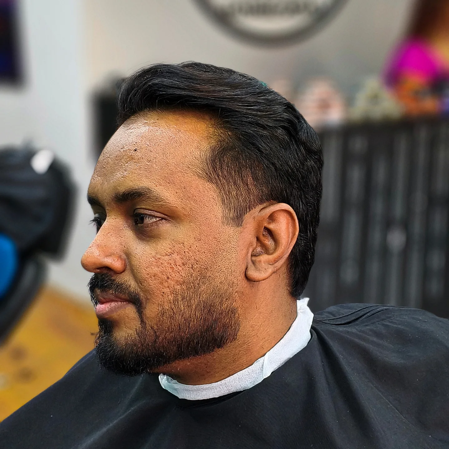 Ambiente da Baron Barbearia