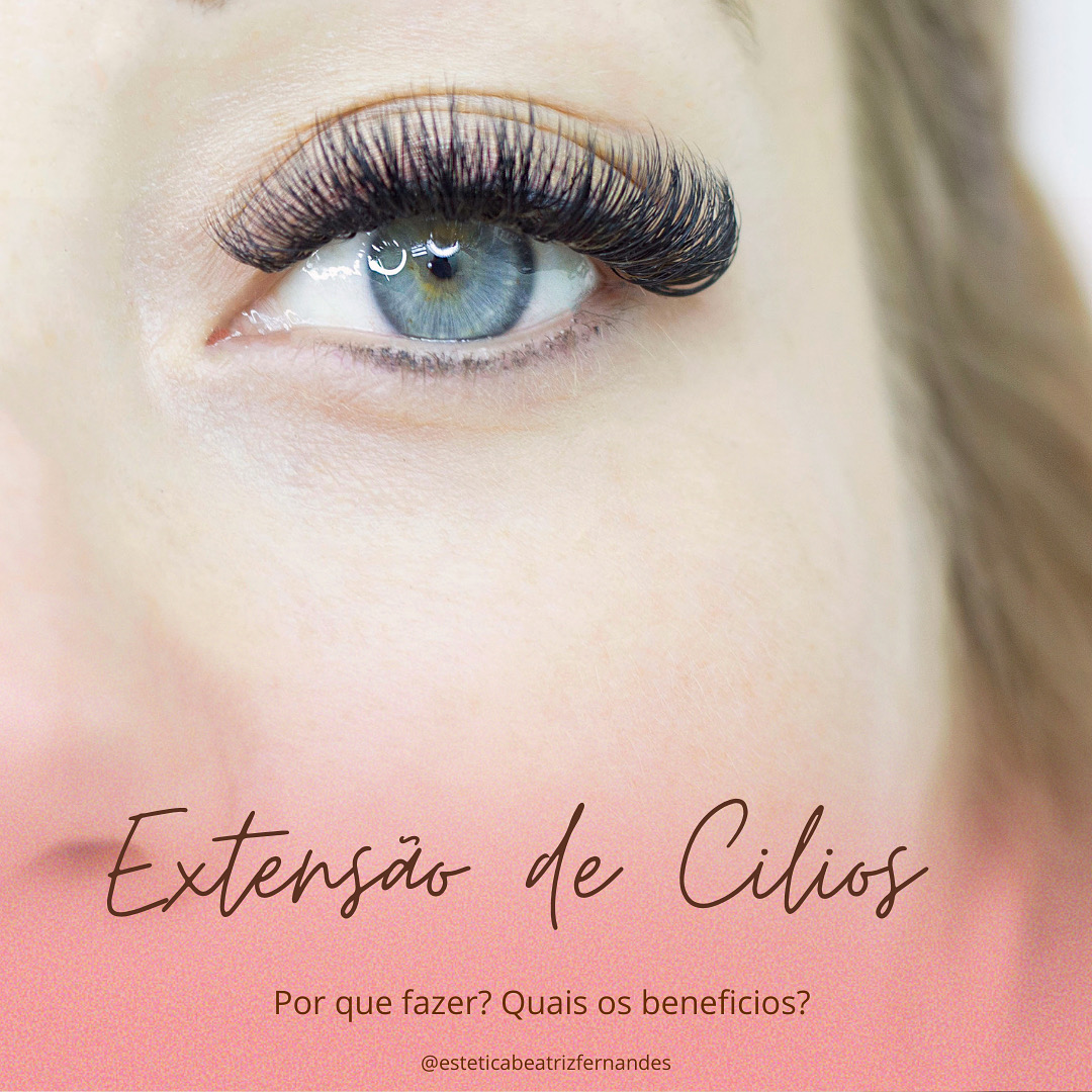 Extensão de cílios