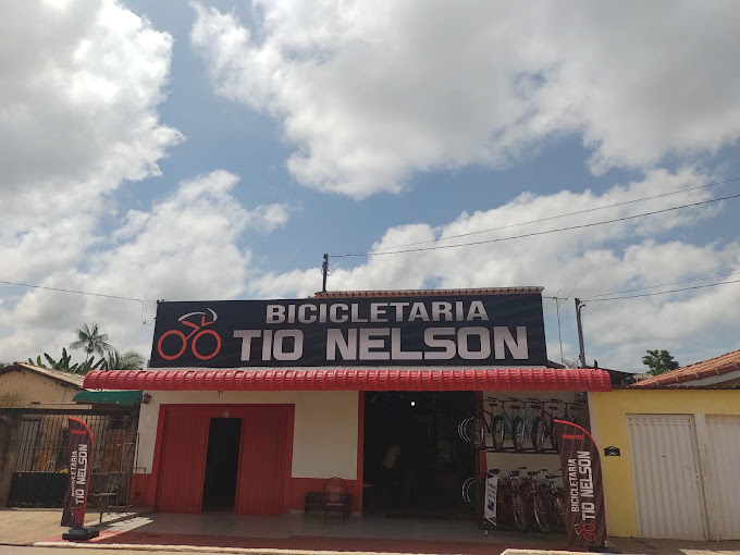 Fachada da Bicicletaria Tio Nelson na Rua Piauí