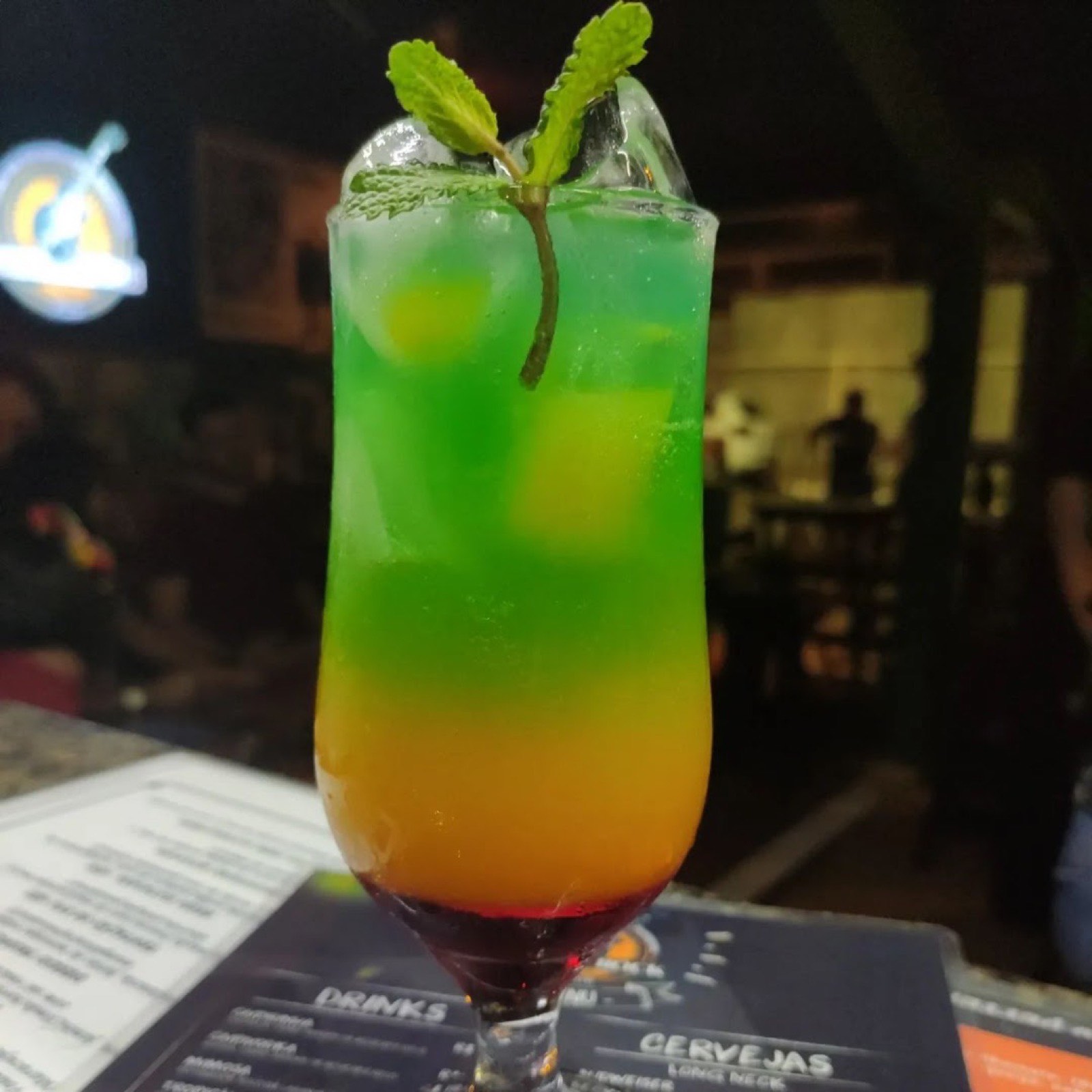 Drink autoral colorido