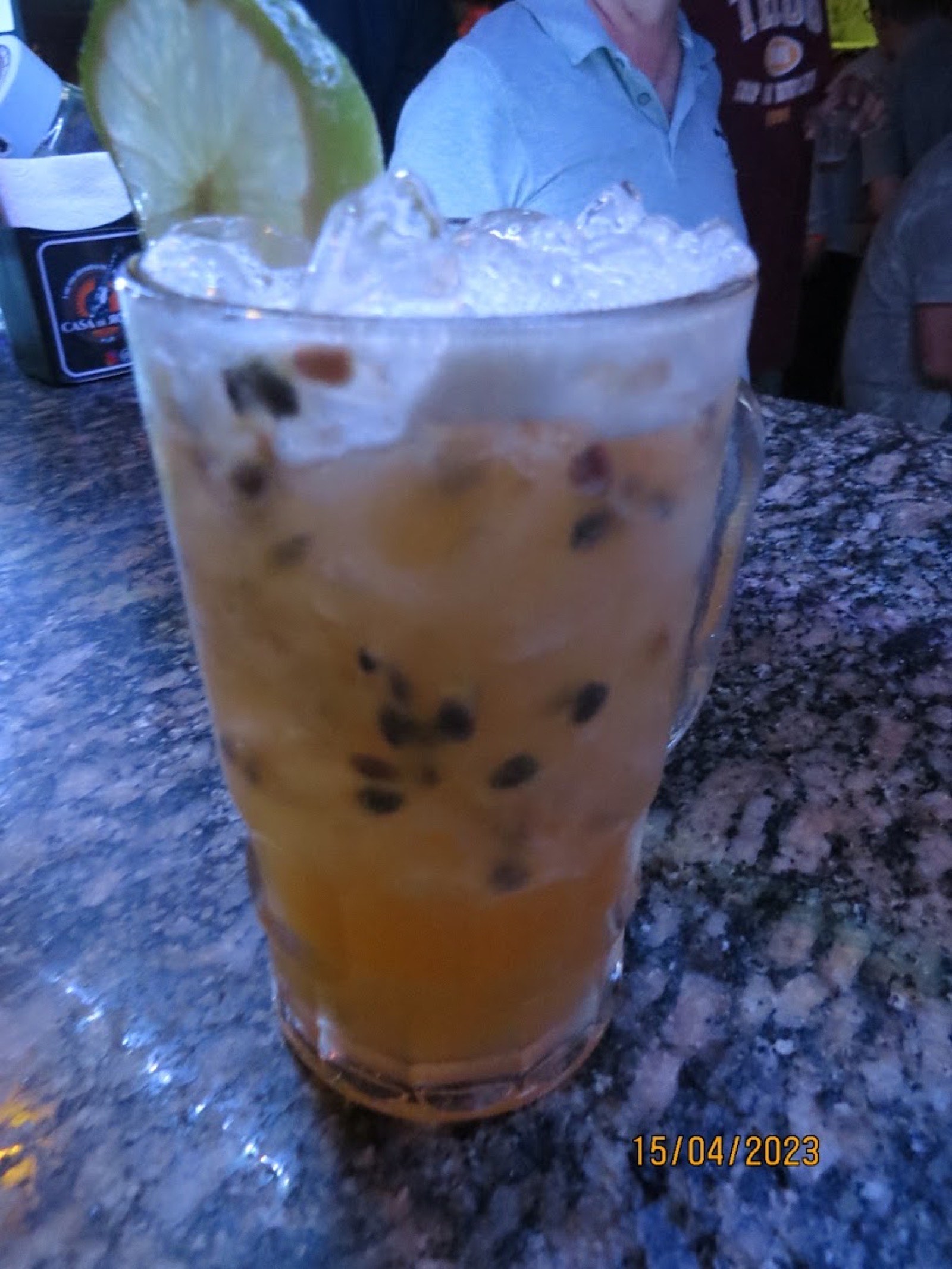 Drink de maracujá