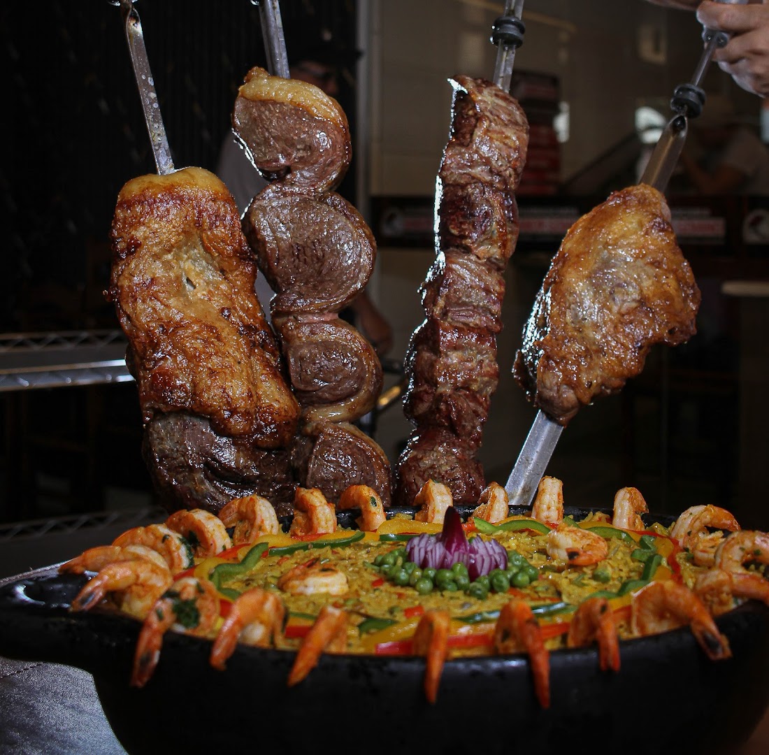 Buffet da Churrascaria Sabor Goiano