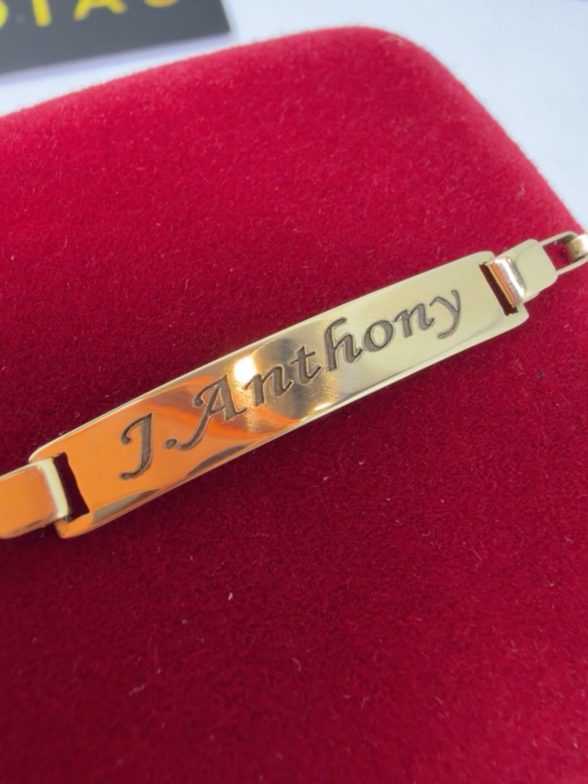 Peças personalizadas com nome