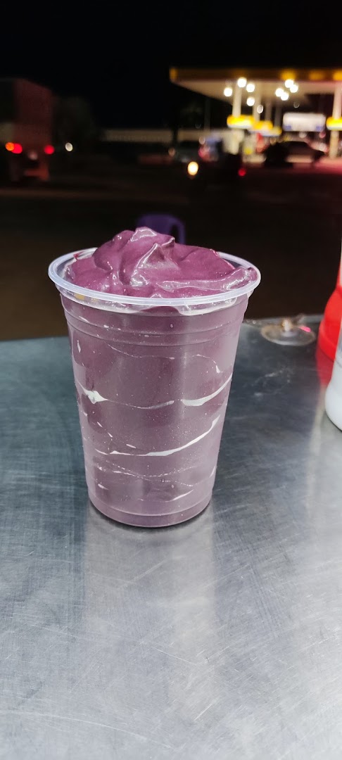 Copo de açaí bem cremoso