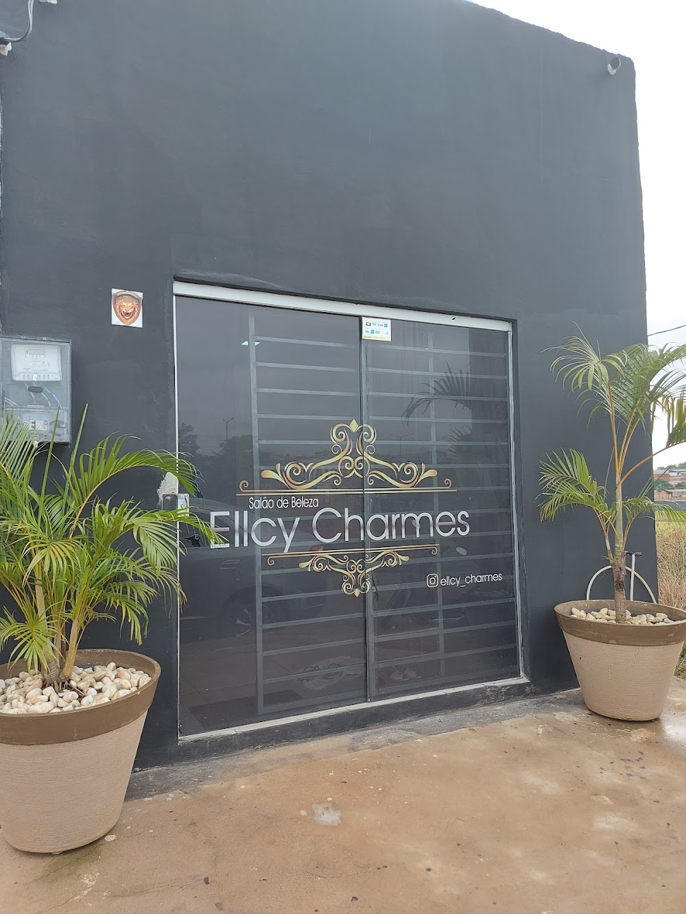 Fachada do Salão de Beleza Ellcy Charmes, no bairro Cidade Jardim em Parauapebas