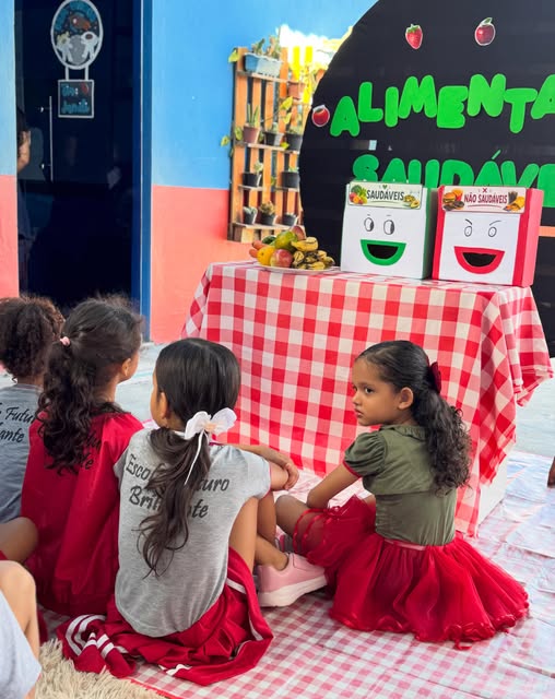 Atividade de alimentação saudável
