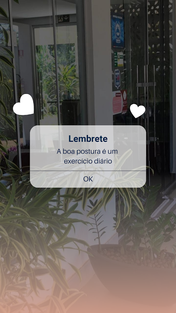 Detalhe do ambiente da Essencial, com plantas