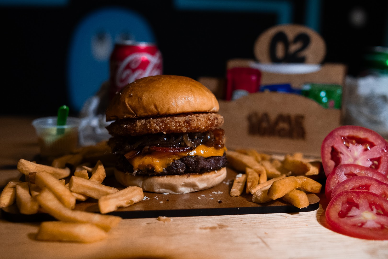 Hambúrguer do Game Burger