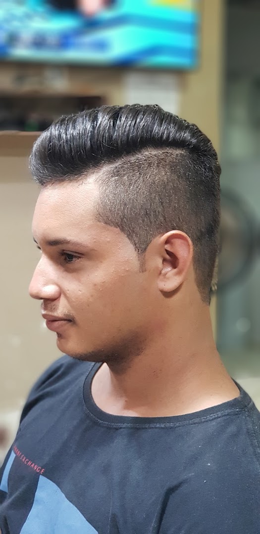 Corte degradê finalizado