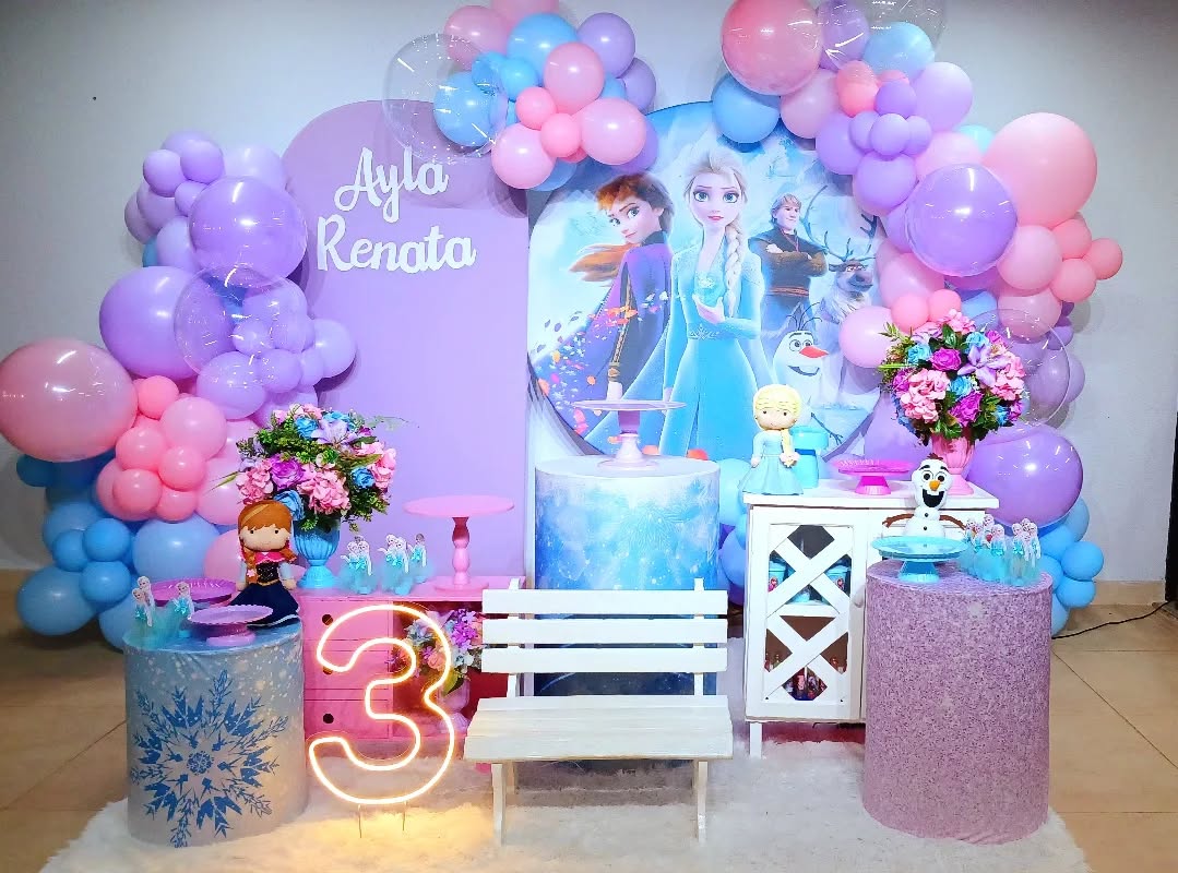 Festa Frozen no JD Espaço de Eventos