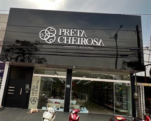 Fachada da loja Preta Cheirosa em Cidade Jardim