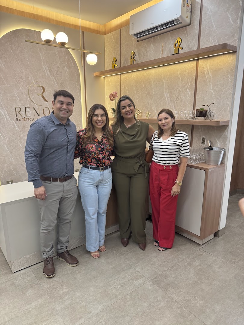 Equipe da Renova na recepção