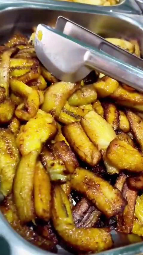 Banana da terra frita douradinha
