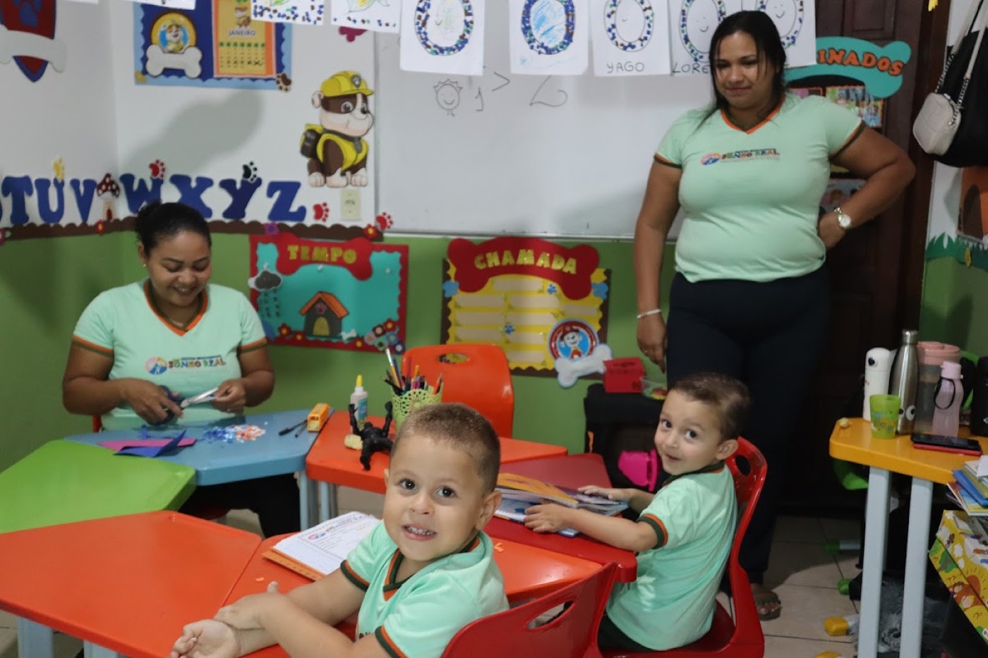 Turma da Educação Infantil