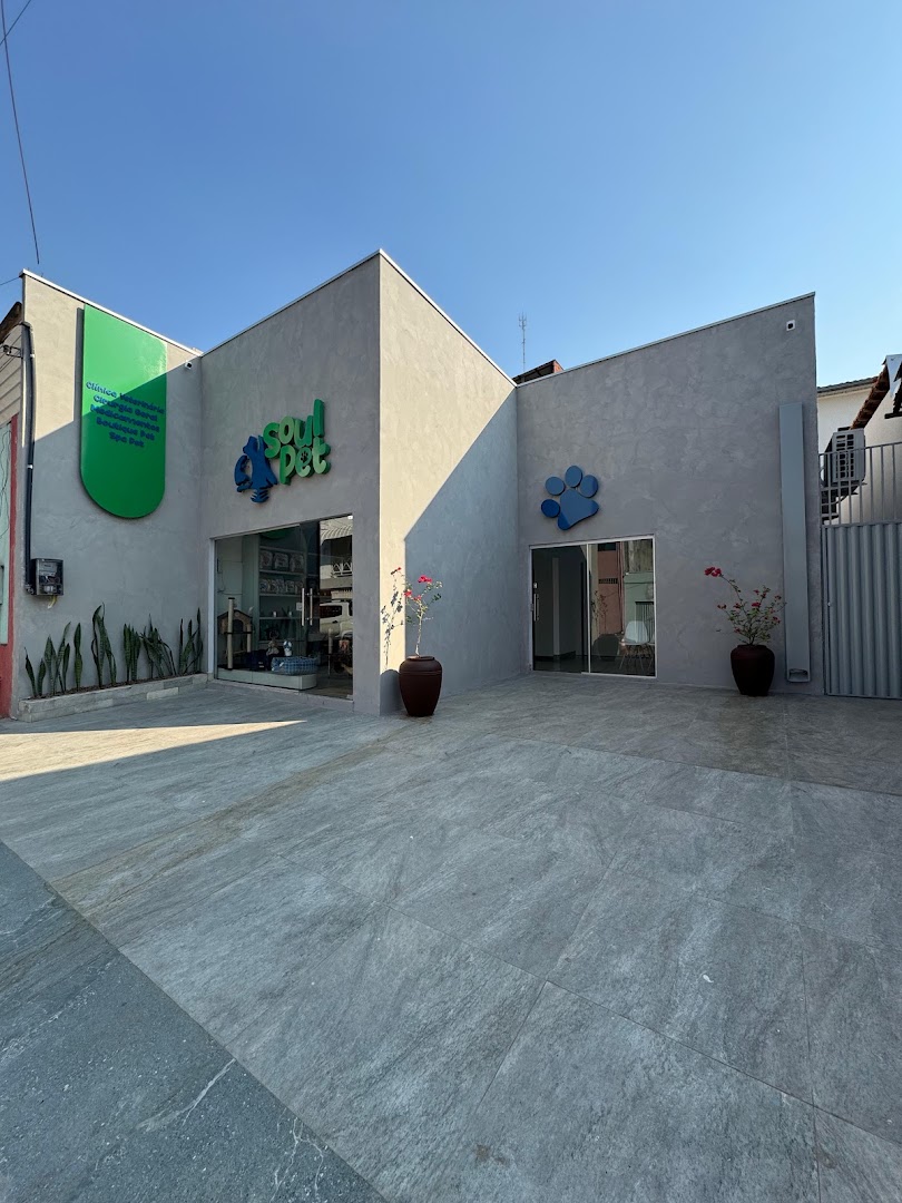 Fachada moderna da Soul Pet