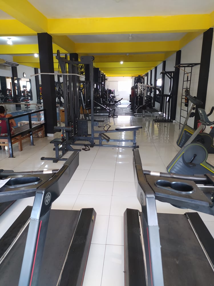 Área de cardio da Start Fit