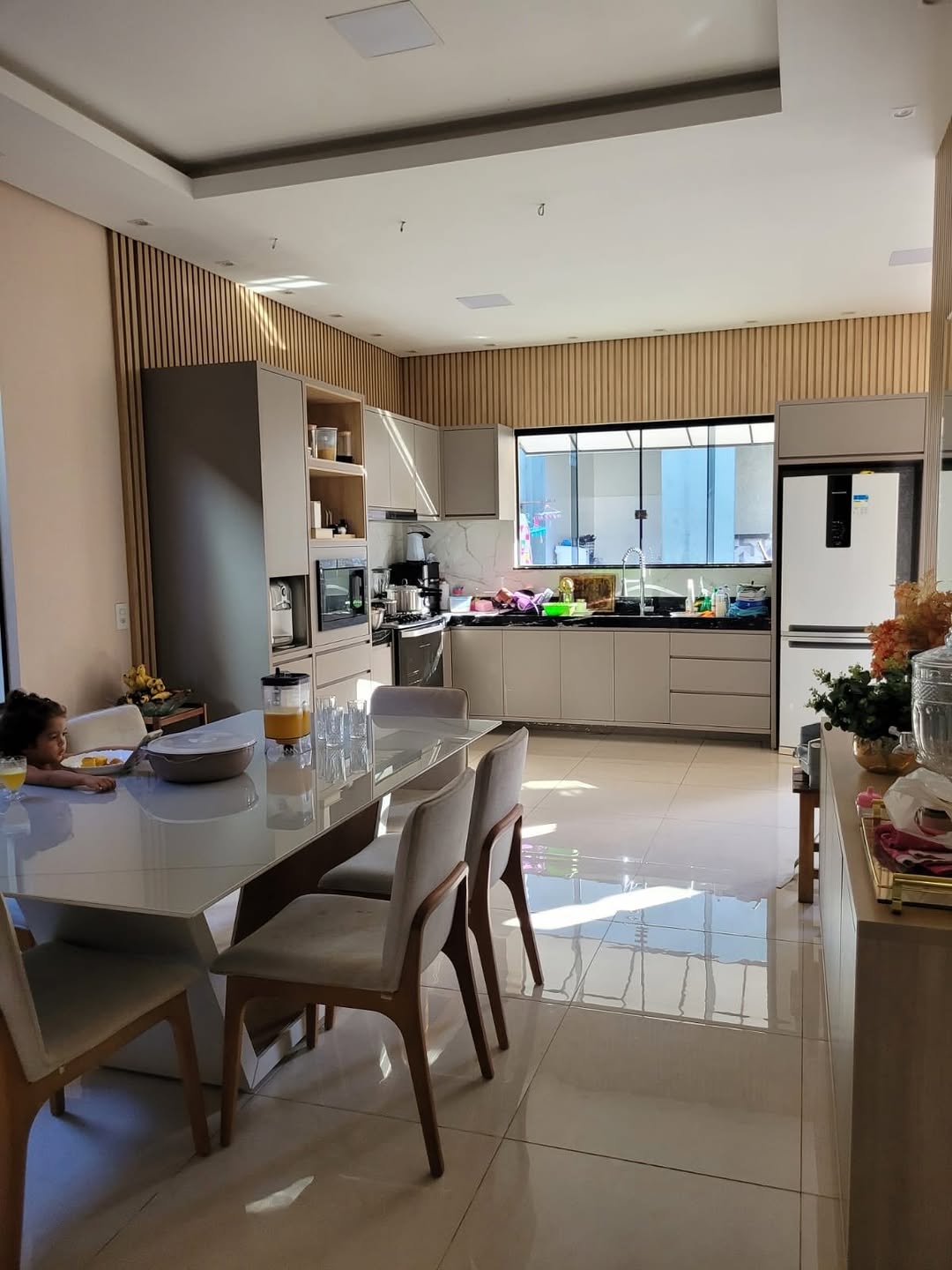 Apartamento com cozinha americana